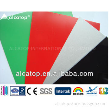Alcatop Building Material PE Aluminum-Plastic Composite Panel